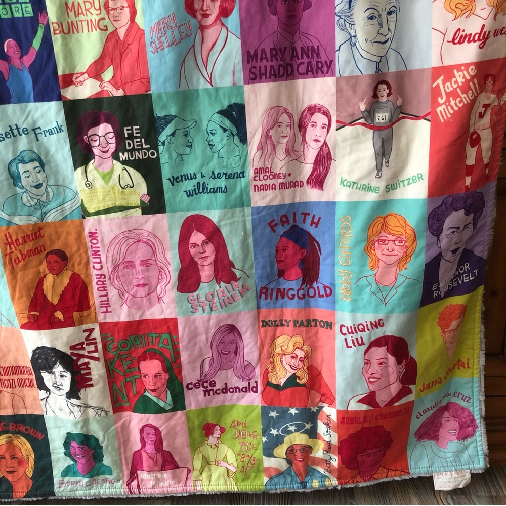 EUC Badass Babes women leaders quilt (large) - Picture 6 of 9